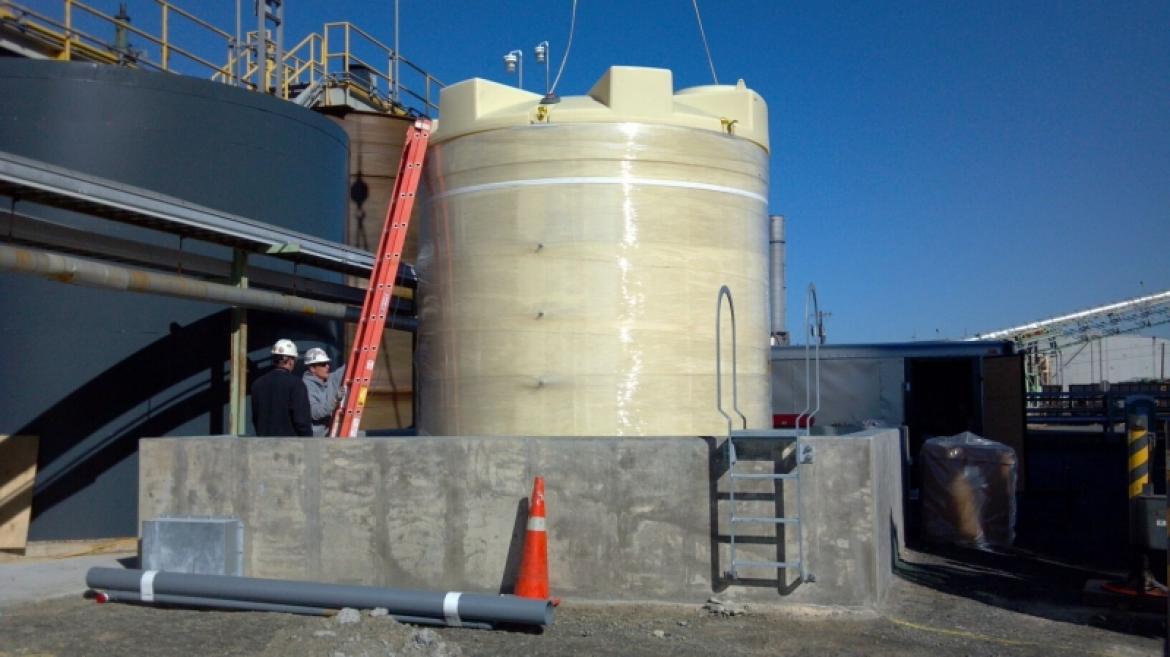 HCl Tank Set at Chalk Point Station HCl Tank Set at Chalk Point Station