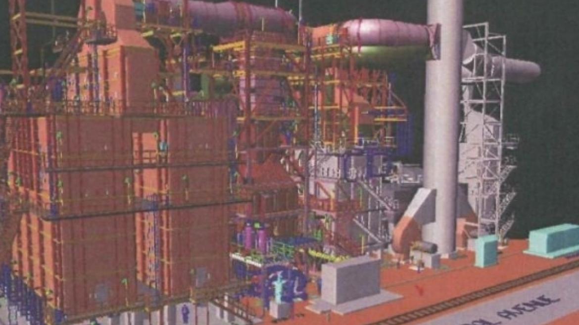 Bayway Vacuum Furnace/SCR Model Shot Bayway Vacuum Furnace/SCR Model Shot