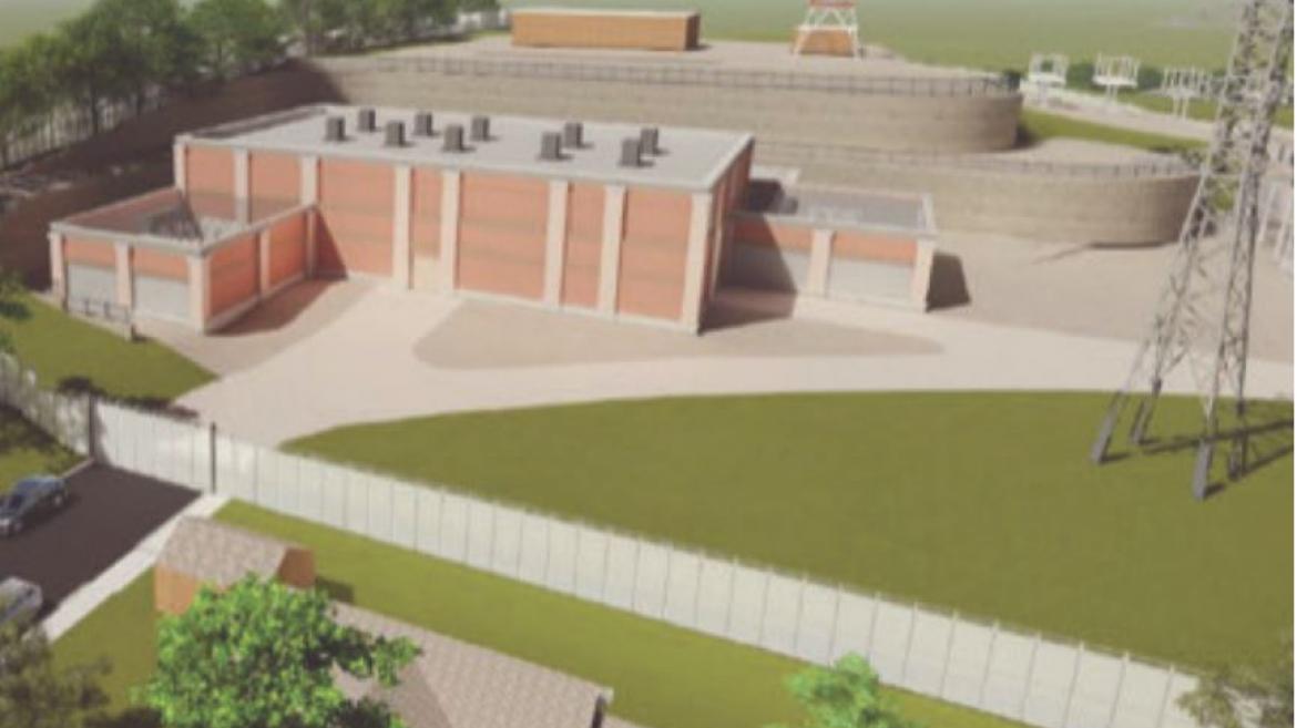 Rendering of Second New Substation Rendering of Another New Substation