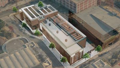 Rendering of New Substation